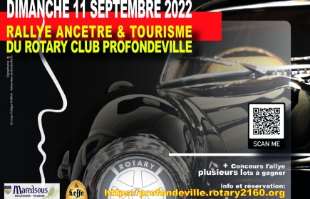 Rallye Ancêtre et Tourisme du Rotary Club de Profondeville