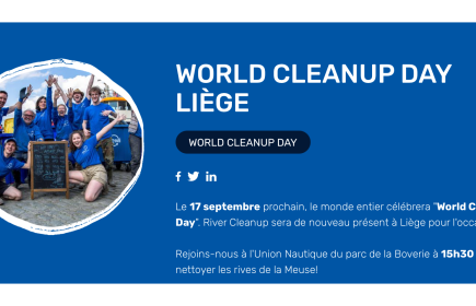 River Clean Up - Nettoyons les bords de l'Ourthe et de la Meuse le 17 septembre !