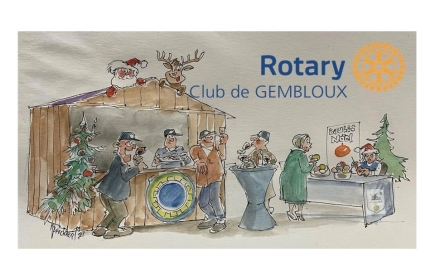 Le Rotary Club de Gembloux dans sa ville.